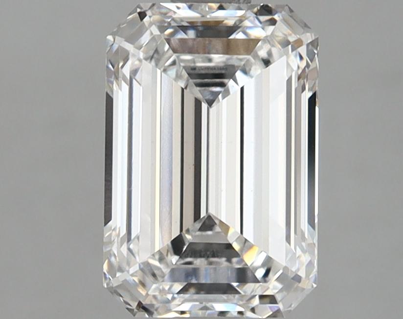 2.03 Carat Emerald Shaped Ideal Cut VVS2 IGI Certified Lab Grown Diamond
