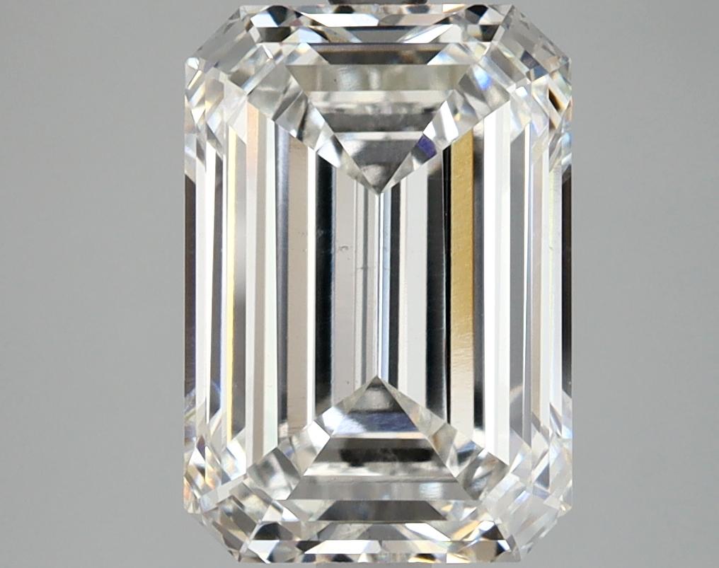 5.5 Carat Emerald Shaped Ideal Cut VS2 IGI Certified Lab Grown Diamond