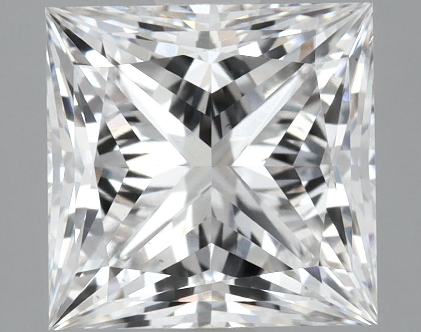 2.06 Carat Princess Shaped Ideal Cut VS2 IGI Certified Lab Grown Diamond