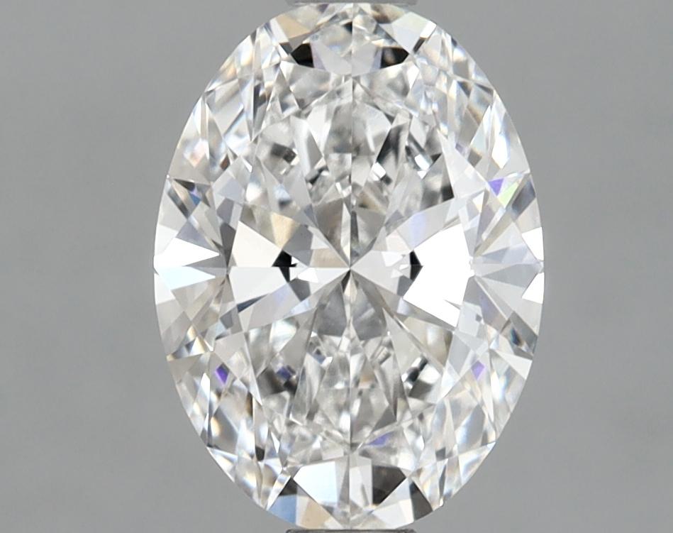 3.08 Carat Oval Shaped Ideal Cut VVS2 IGI Certified Lab Grown Diamond