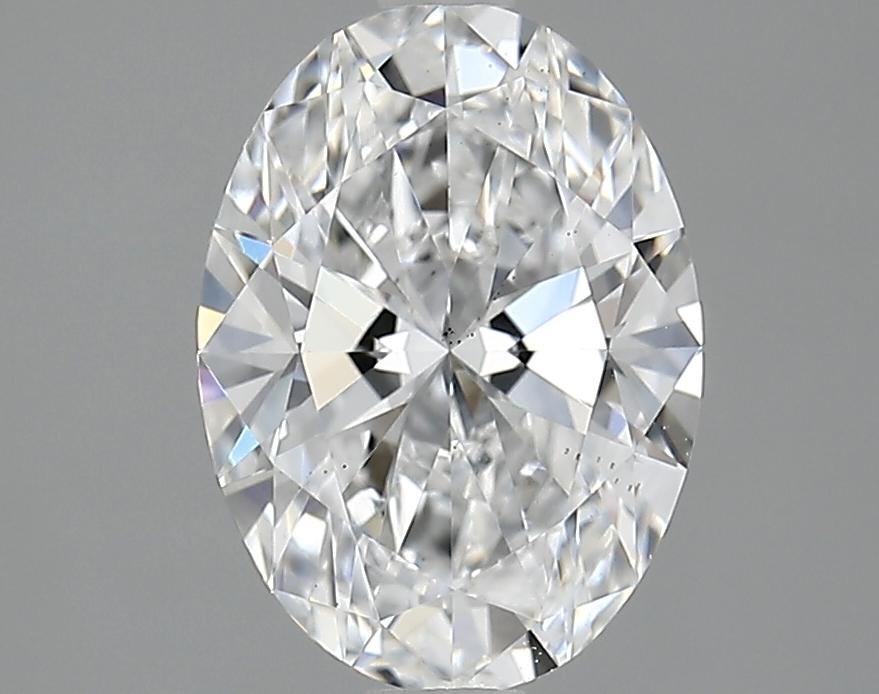2.6 Carat Oval Shaped Ideal Cut VS2 IGI Certified Lab Grown Diamond