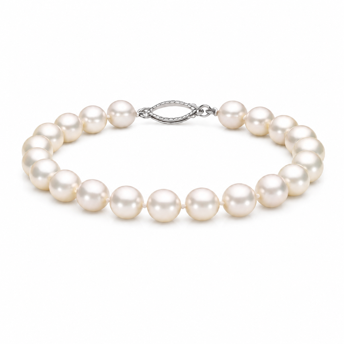 Freshwater Pearl Bracelet with Sterling Silver Clasp