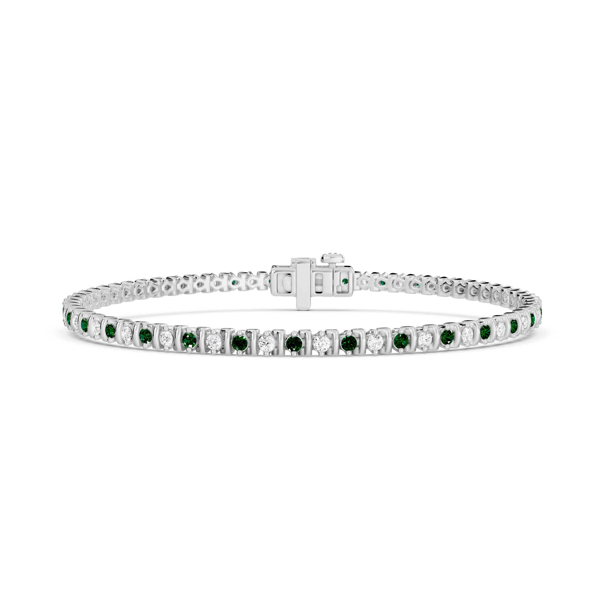 _roll_image@SKU:B998G-EMDR01000004W #metal_10k-white-gold+origin_lab-created