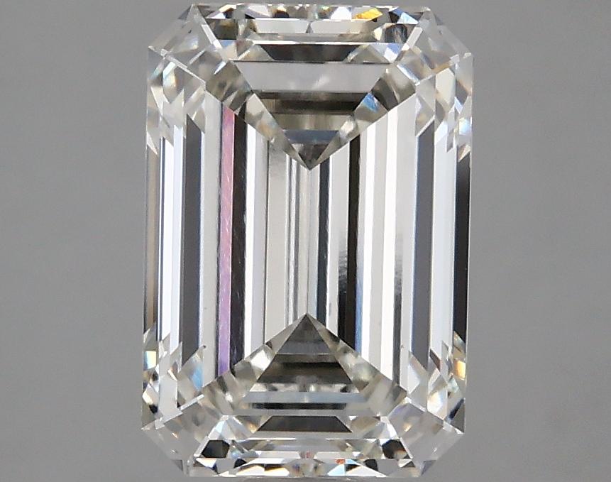 2.98 Carat Emerald Shaped Ideal Cut VVS2 IGI Certified Lab Grown Diamond