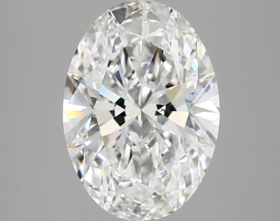 3.08 Carat Oval Shaped Ideal Cut VVS2 IGI Certified Lab Grown Diamond