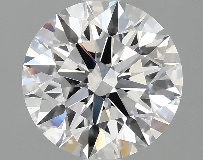2.08 Carat Round Shaped Ideal Cut VVS2 IGI Certified Lab Grown Diamond