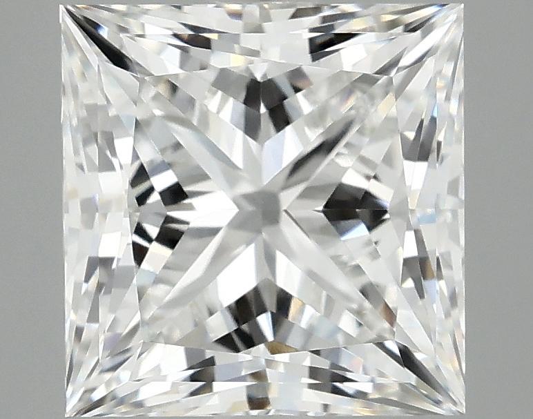 4.19 Carat Princess Shaped Ideal Cut VS1 IGI Certified Lab Grown Diamond