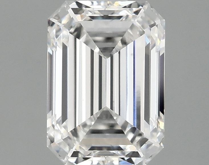 2.1 Carat Emerald Shaped Ideal Cut VS1 IGI Certified Lab Grown Diamond