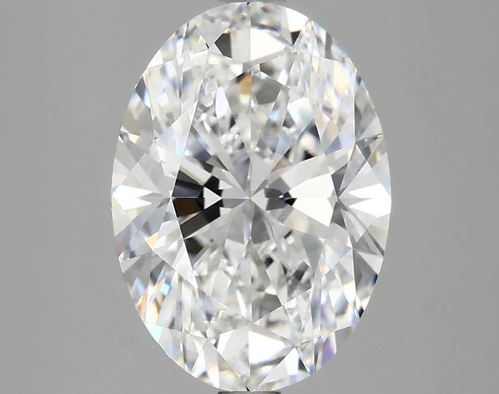 3.09 Carat Oval Shaped Ideal Cut VVS2 IGI Certified Lab Grown Diamond
