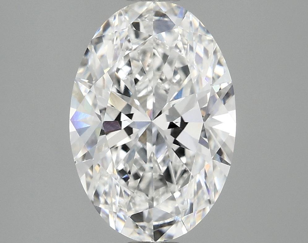 3.05 Carat Oval Shaped Ideal Cut VVS2 IGI Certified Lab Grown Diamond