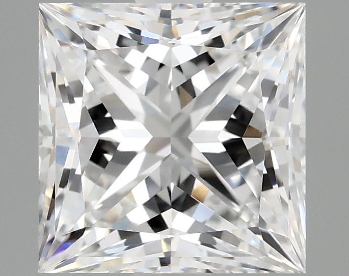 2.09 Carat Princess Shaped Ideal Cut VVS2 IGI Certified Lab Grown Diamond