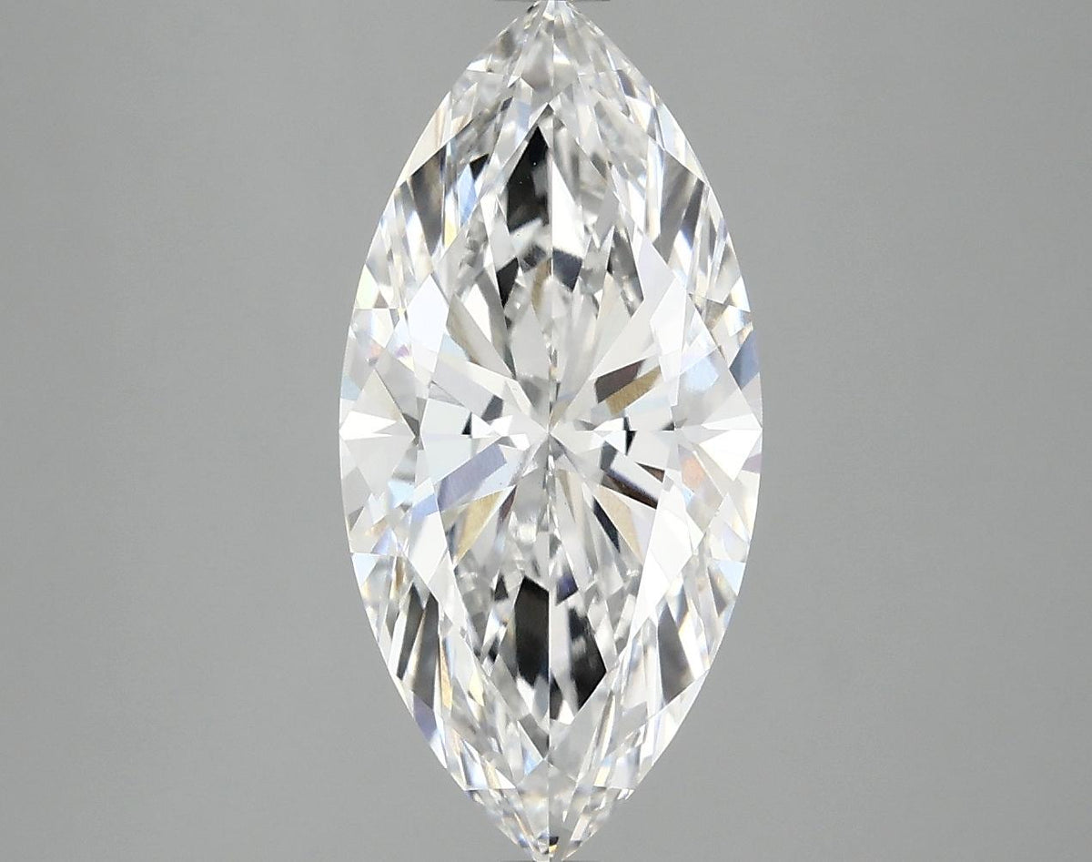 3.07 Carat Marquise Shaped Excellent Cut VS1 IGI Certified Lab Grown Diamond