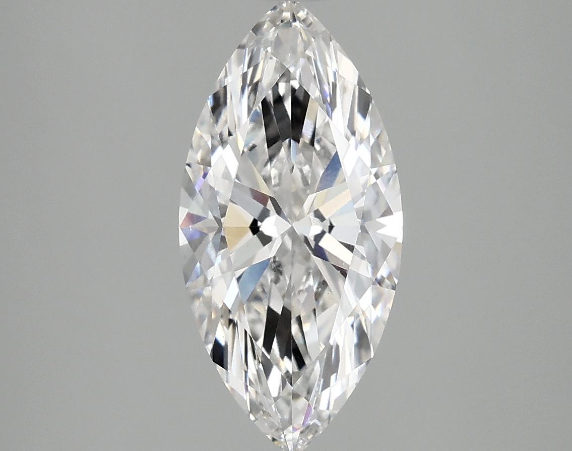 2.05 Carat Marquise Shaped Excellent Cut VS1 IGI Certified Lab Grown Diamond