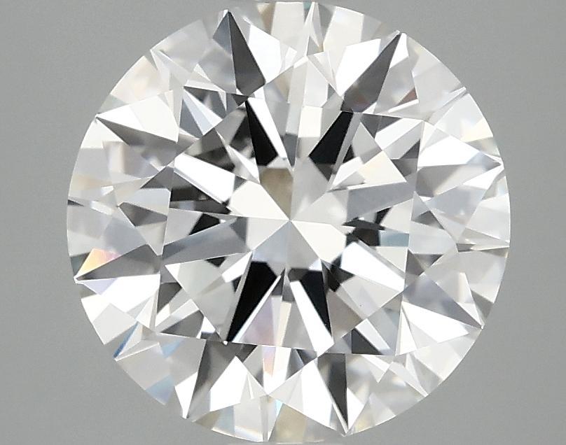 3.04 Carat Round Shaped Ideal Cut VVS2 IGI Certified Lab Grown Diamond