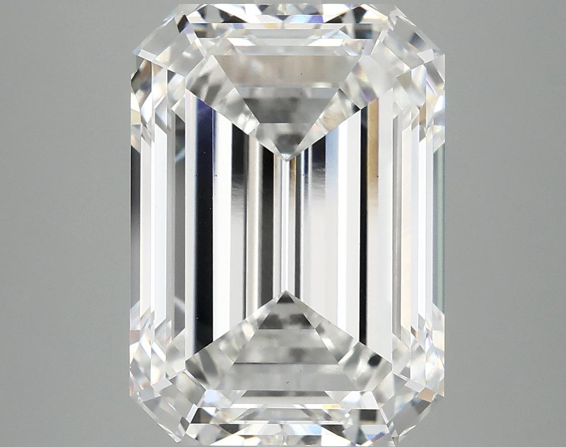 7.29 Carat Emerald Shaped Ideal Cut VS1 IGI Certified Lab Grown Diamond