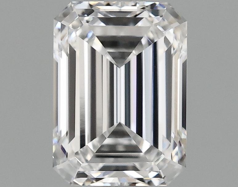 0.97 Carat Emerald Shaped Excellent Cut VVS2 IGI Certified Lab Grown Diamond