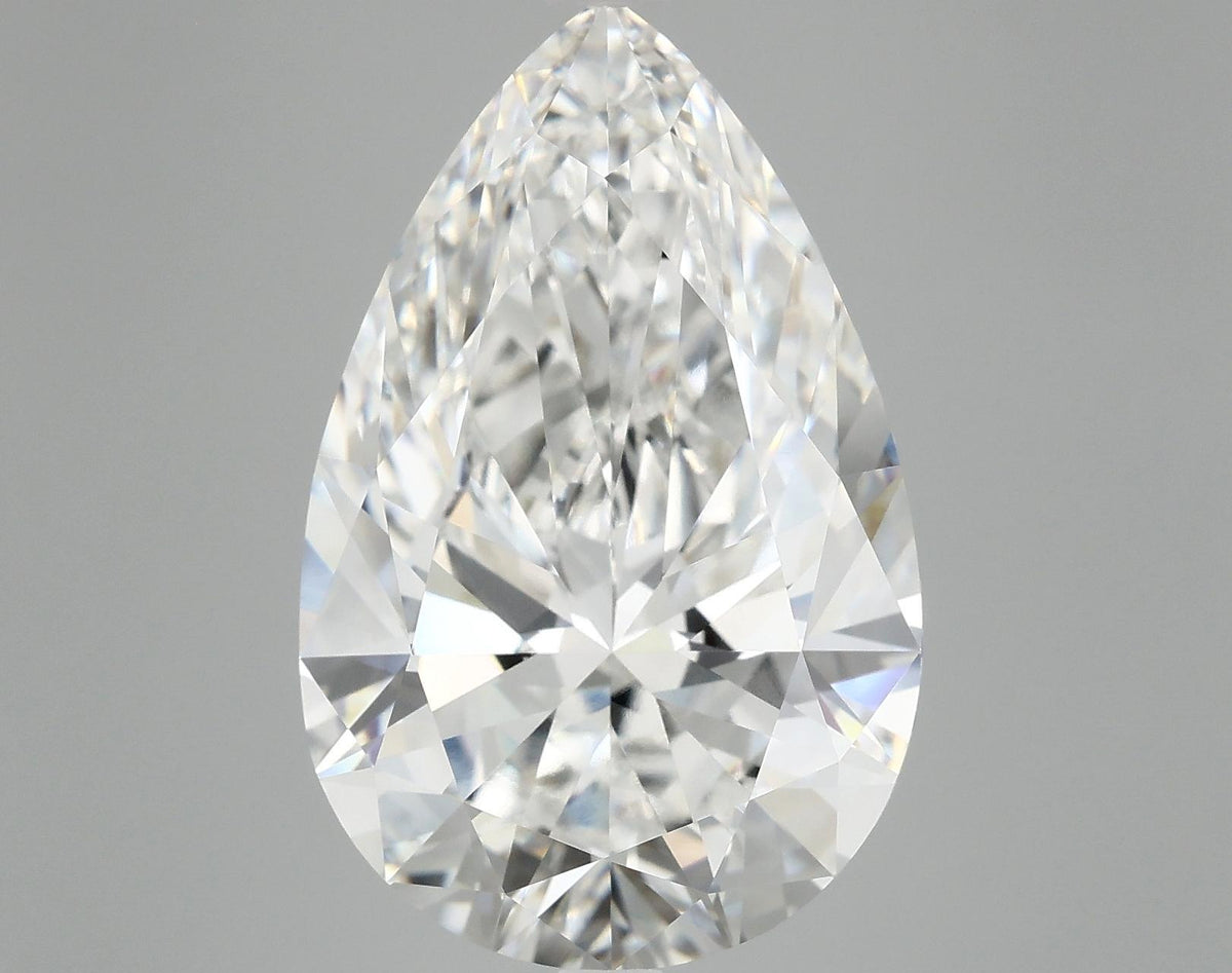 10.11 Carat Pear Shaped Ideal Cut VVS2 IGI Certified Lab Grown Diamond