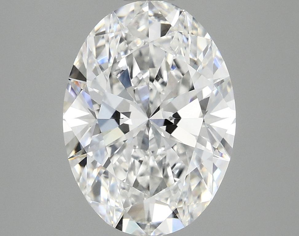 3.08 Carat Oval Shaped Excellent Cut VVS2 IGI Certified Lab Grown Diamond