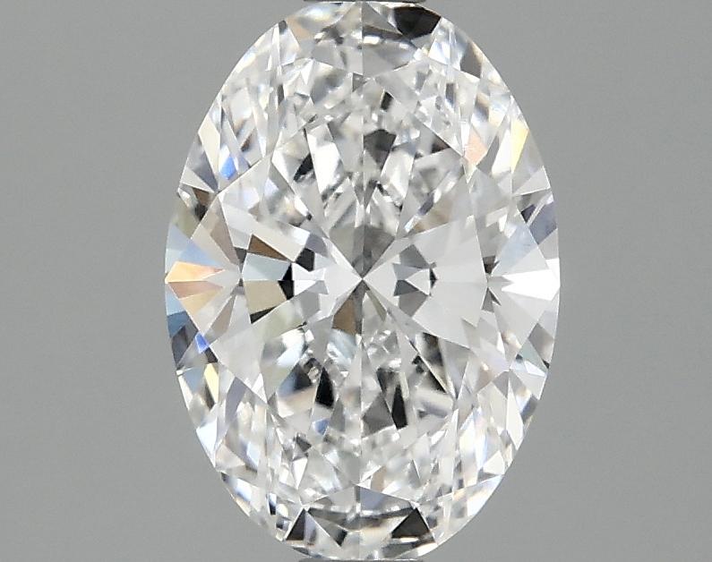 1.54 Carat Oval Shaped Ideal Cut VVS2 IGI Certified Lab Grown Diamond
