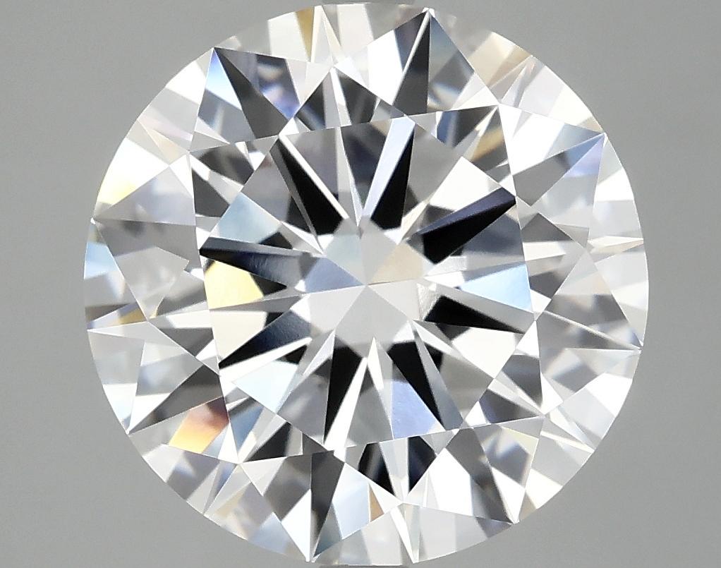 6.08 Carat Round Shaped Ideal Cut VVS2 IGI Certified Lab Grown Diamond