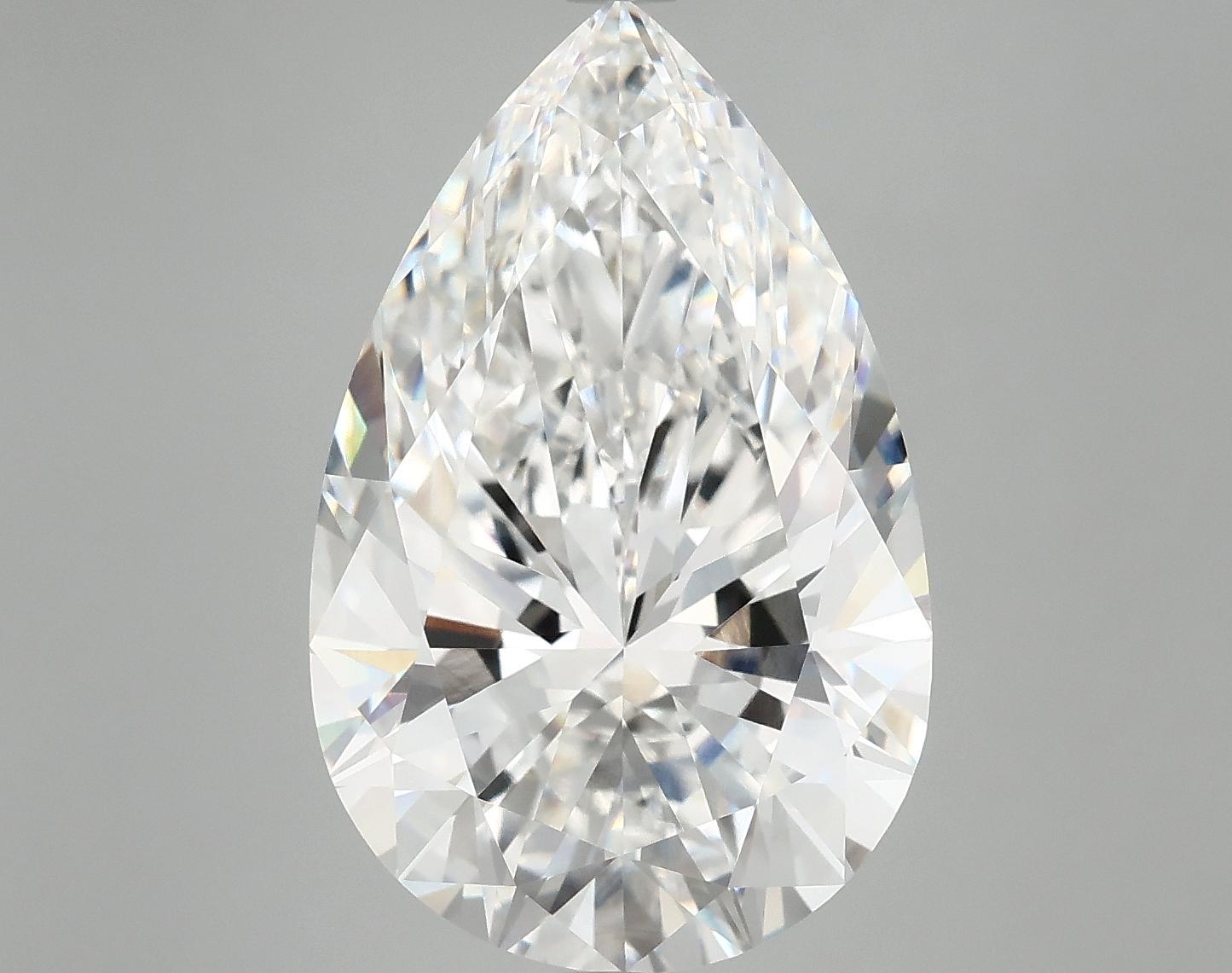 8.42 Carat Pear Shaped Ideal Cut VVS2 IGI Certified Lab Grown Diamond