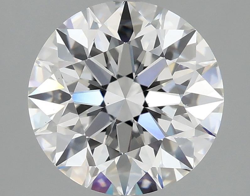 2.58 Carat Round Shaped Excellent Cut VS2 IGI Certified Lab Grown Diamond