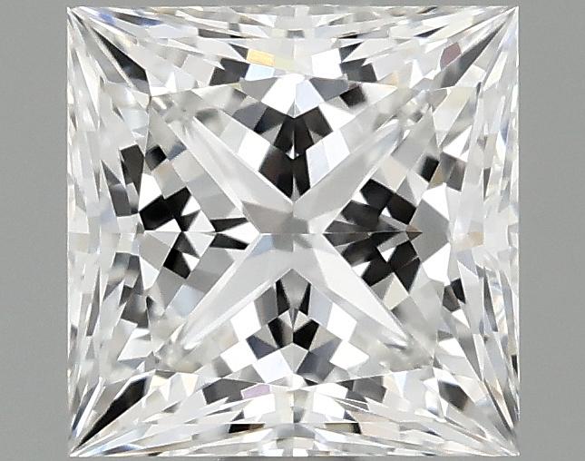 1.06 Carat Princess Shaped Ideal Cut VVS2 IGI Certified Lab Grown Diamond