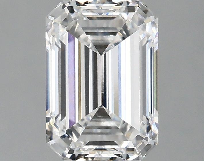 1.9 Carat Emerald Shaped Ideal Cut VS1 IGI Certified Lab Grown Diamond