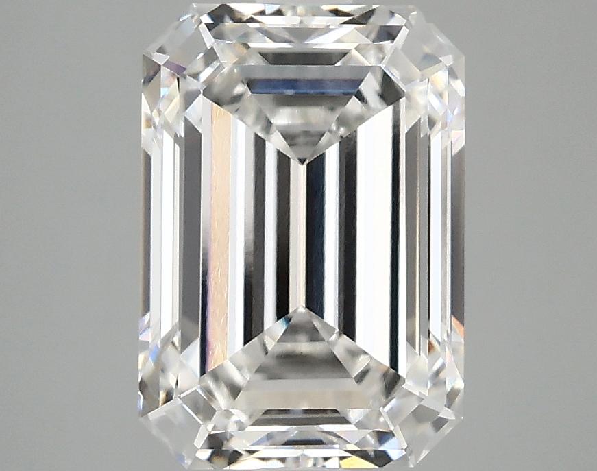 3.09 Carat Emerald Shaped Ideal Cut VVS2 IGI Certified Lab Grown Diamond