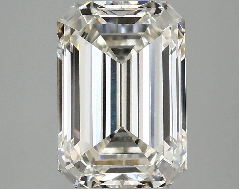 2.99 Carat Emerald Shaped Ideal Cut VVS2 IGI Certified Lab Grown Diamond