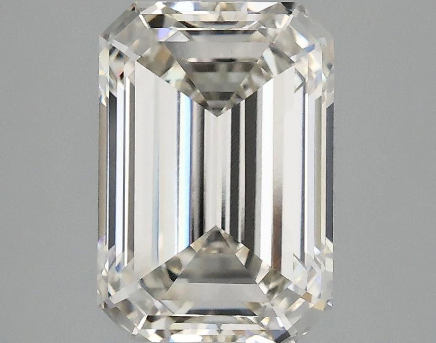 3.07 Carat Emerald Shaped Ideal Cut VVS2 IGI Certified Lab Grown Diamond