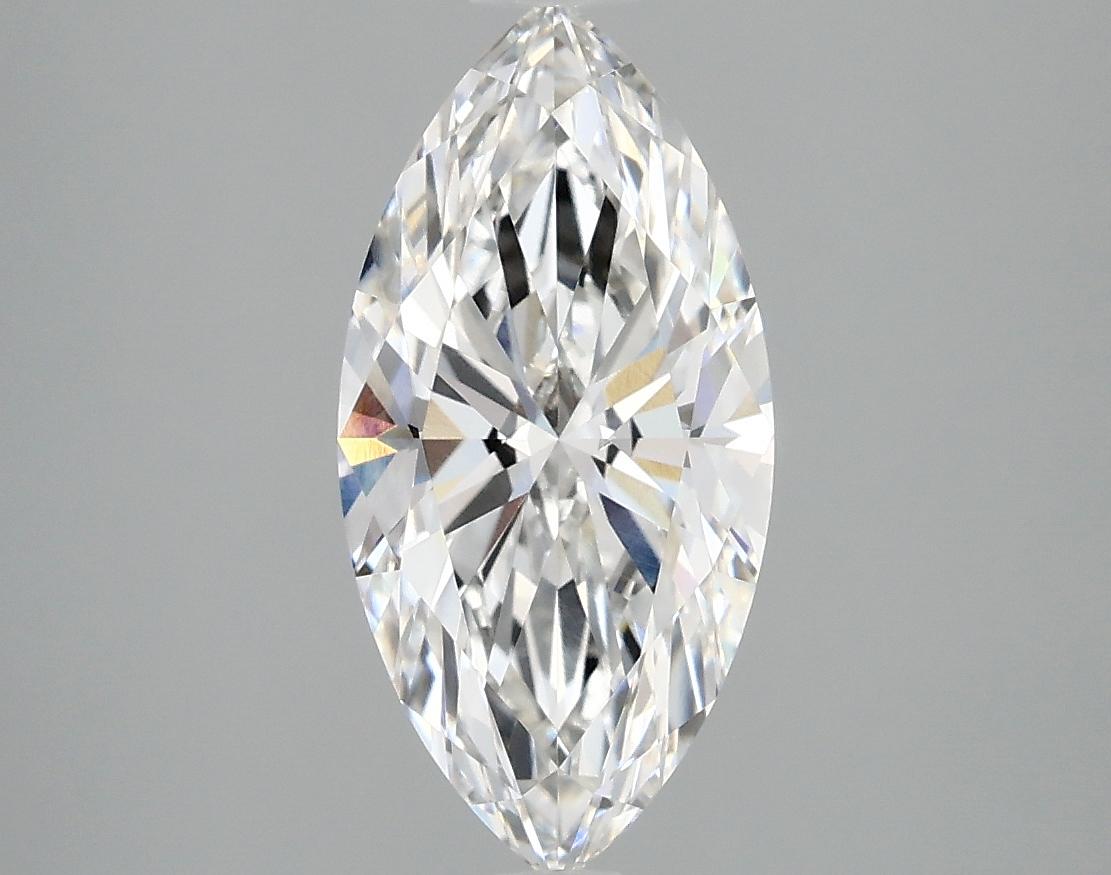 2.07 Carat Marquise Shaped Excellent Cut VVS1 IGI Certified Lab Grown Diamond
