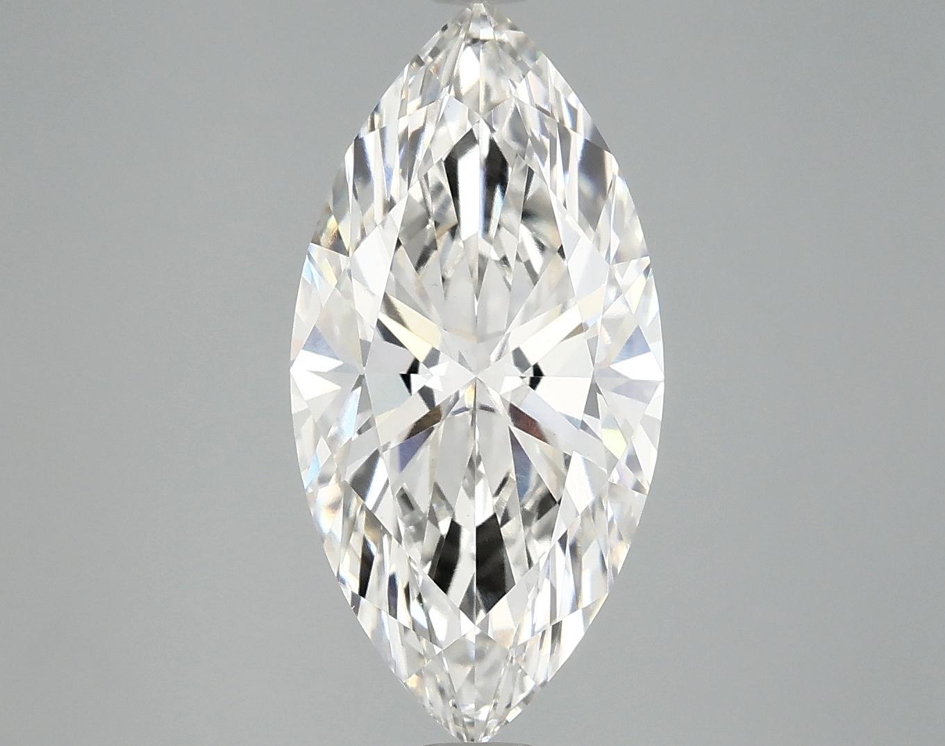 3.59 Carat Marquise Shaped Ideal Cut VS1 IGI Certified Lab Grown Diamond