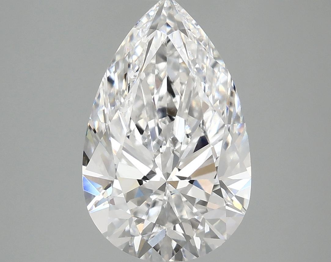 3.1 Carat Pear Shaped Ideal Cut VVS2 IGI Certified Lab Grown Diamond