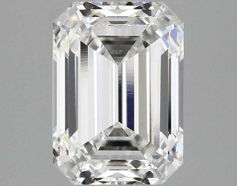 2.58 Carat Emerald Shaped Ideal Cut VS1 IGI Certified Lab Grown Diamond