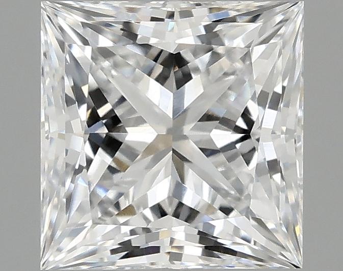 1.07 Carat Princess Shaped Ideal Cut VVS2 IGI Certified Lab Grown Diamond