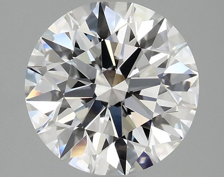 2.57 Carat Round Shaped Excellent Cut VVS2 IGI Certified Lab Grown Diamond