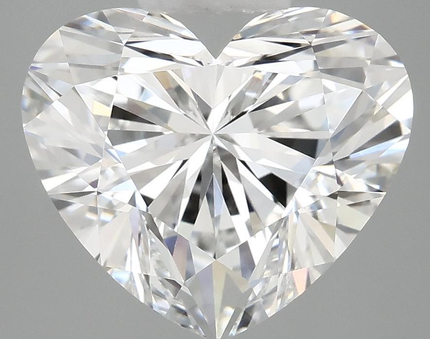 5.07 Carat Heart Shaped Excellent Cut VVS2 IGI Certified Lab Grown Diamond