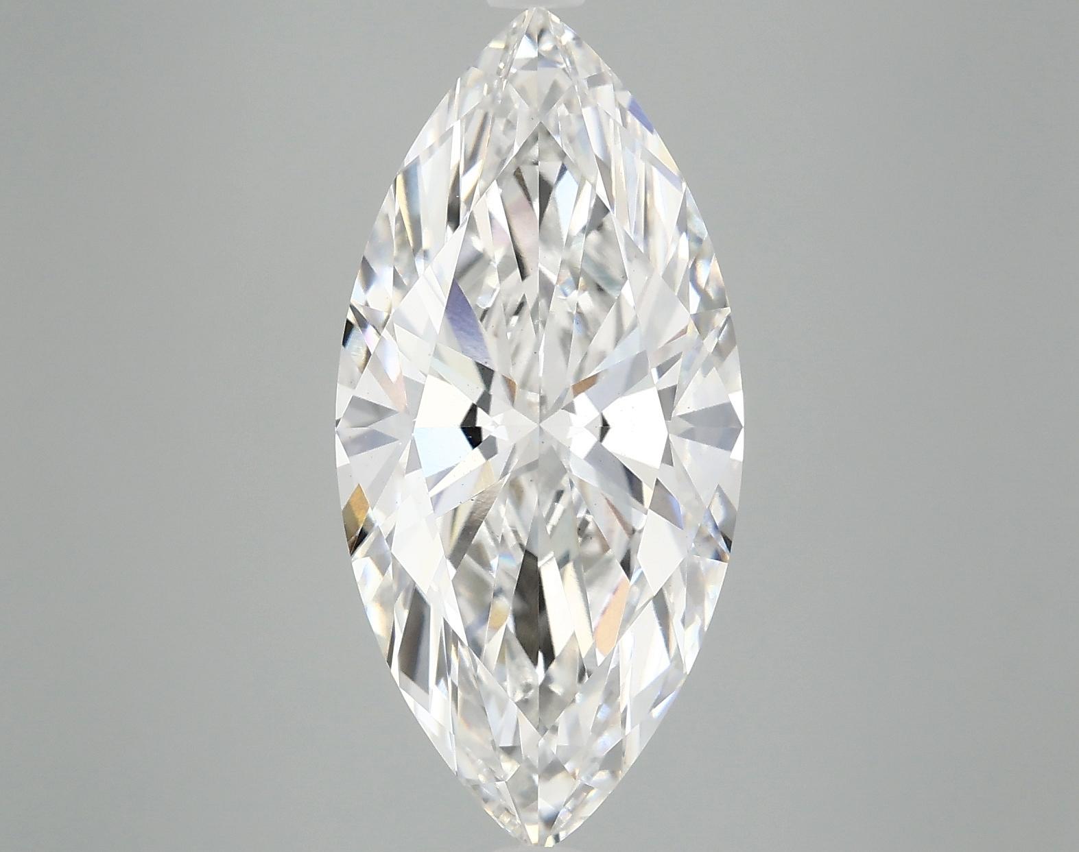 4.88 Carat Marquise Shaped Excellent Cut VS2 IGI Certified Lab Grown Diamond