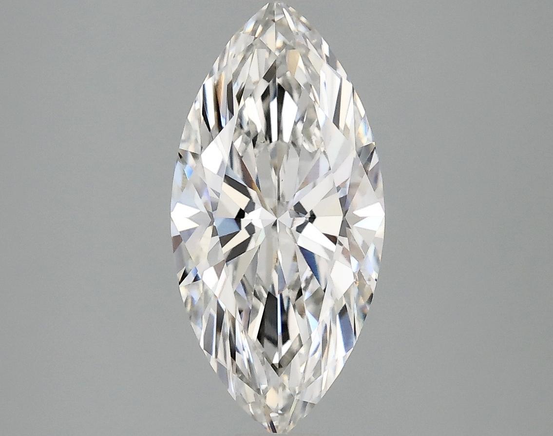1.9 Carat Marquise Shaped Excellent Cut VVS2 IGI Certified Lab Grown Diamond