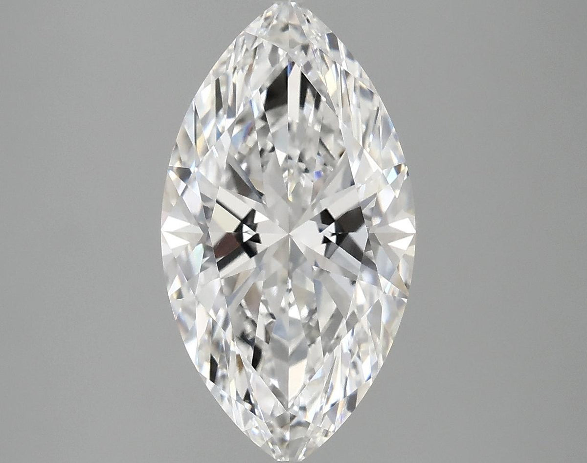 3.03 Carat Marquise Shaped Excellent Cut VVS2 IGI Certified Lab Grown Diamond