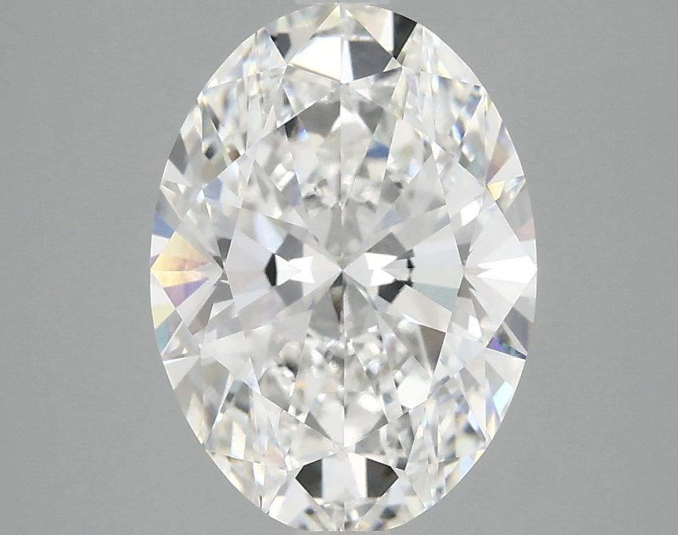 3.04 Carat Oval Shaped Ideal Cut VVS2 IGI Certified Lab Grown Diamond