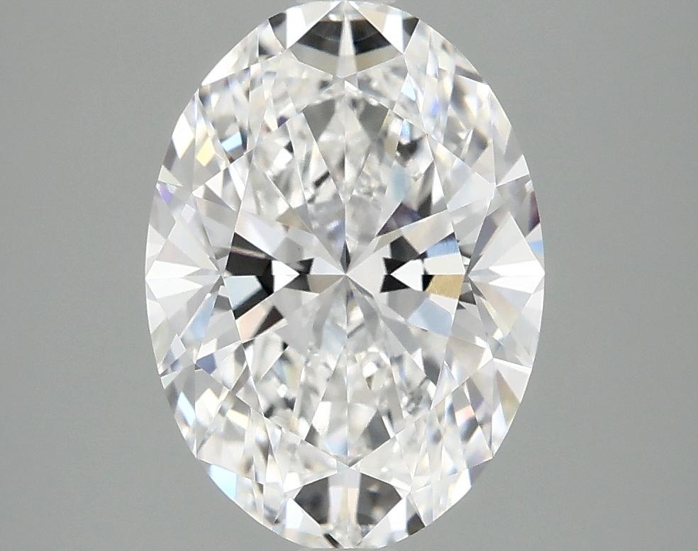 3.09 Carat Oval Shaped Ideal Cut VVS2 IGI Certified Lab Grown Diamond
