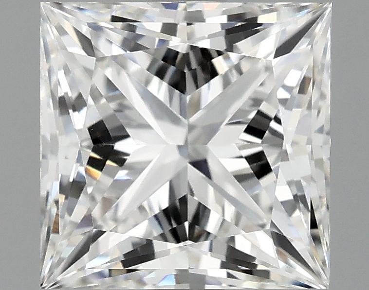 2.09 Carat Princess Shaped Ideal Cut VVS2 IGI Certified Lab Grown Diamond