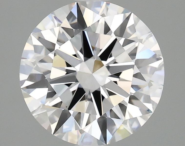 2.57 Carat Round Shaped Excellent Cut VVS2 IGI Certified Lab Grown Diamond