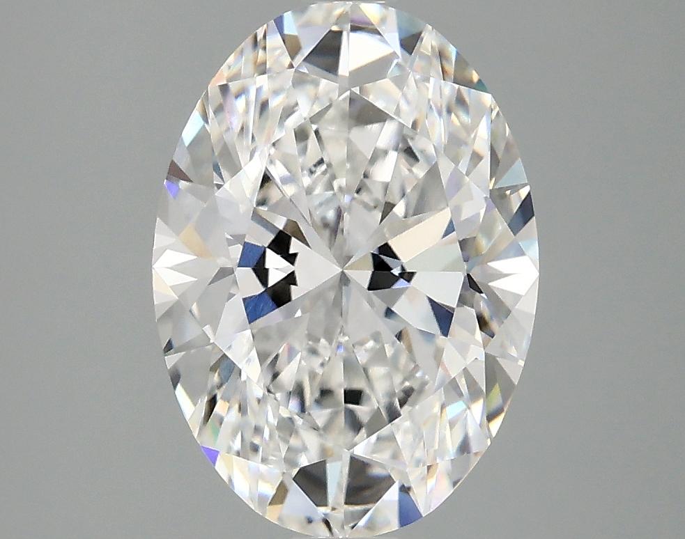 3.08 Carat Oval Shaped Ideal Cut VVS2 IGI Certified Lab Grown Diamond