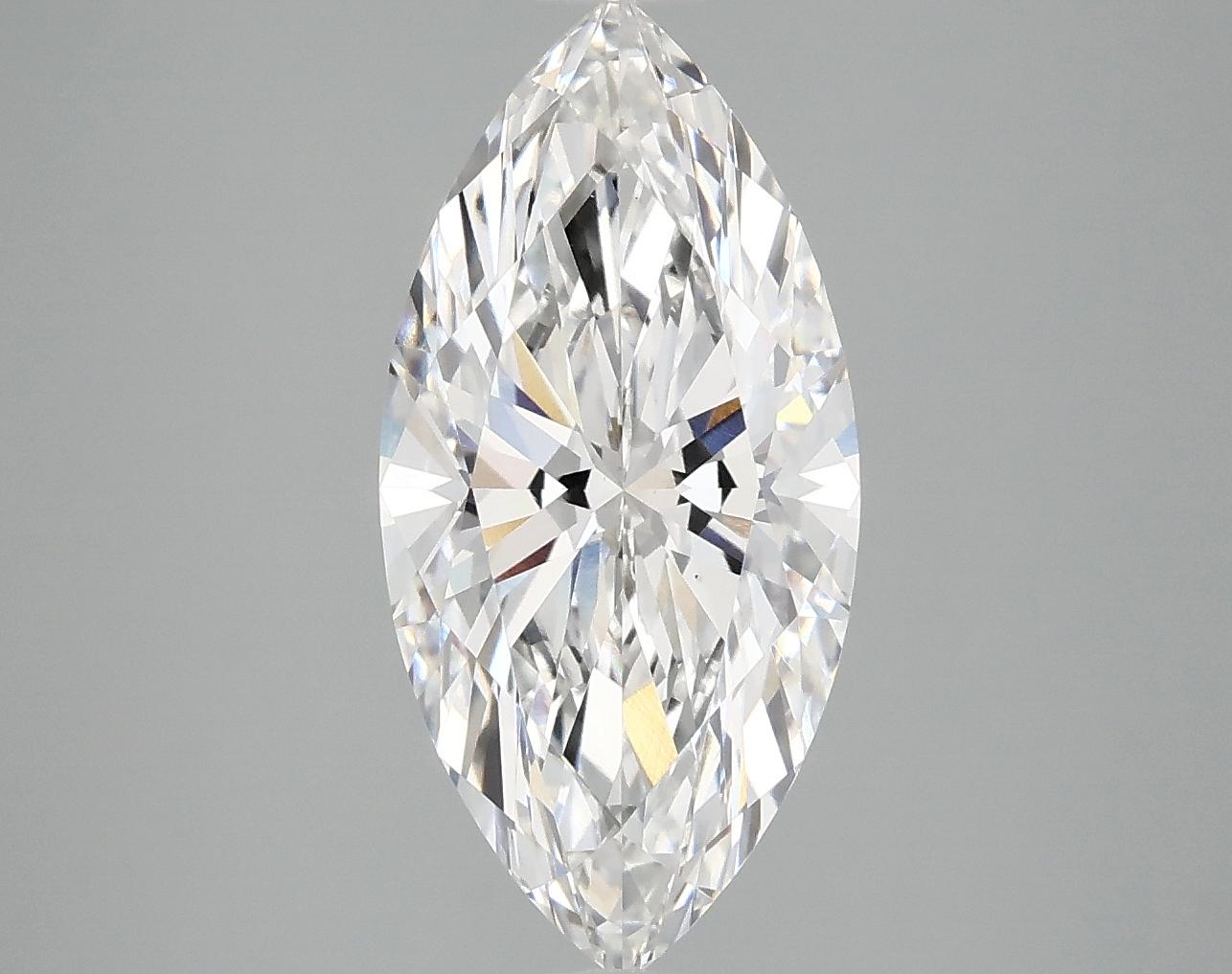 3.1 Carat Marquise Shaped Excellent Cut VS1 IGI Certified Lab Grown Diamond