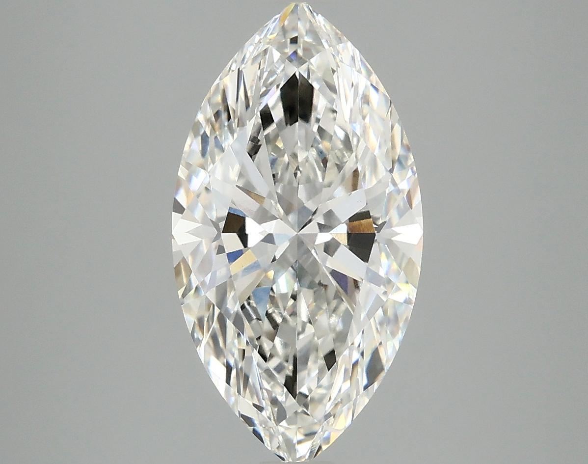 3.01 Carat Marquise Shaped Excellent Cut VVS2 IGI Certified Lab Grown Diamond