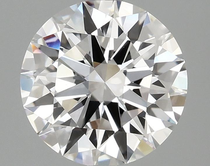 2.07 Carat Round Shaped Ideal Cut VVS2 IGI Certified Lab Grown Diamond