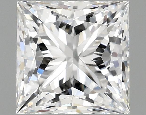 1.57 Carat Princess Shaped Ideal Cut VVS2 IGI Certified Lab Grown Diamond